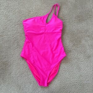 Aerie Shine Rib Full Coverage One Piece Swimsuit